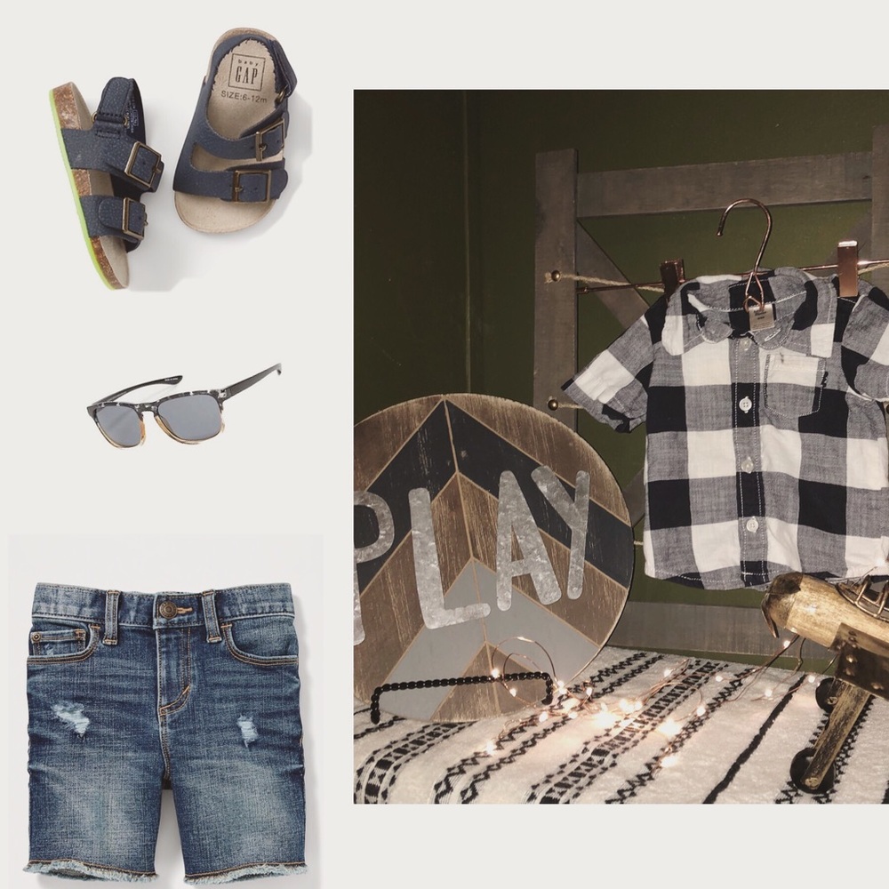 Button down shirt 3-6 months